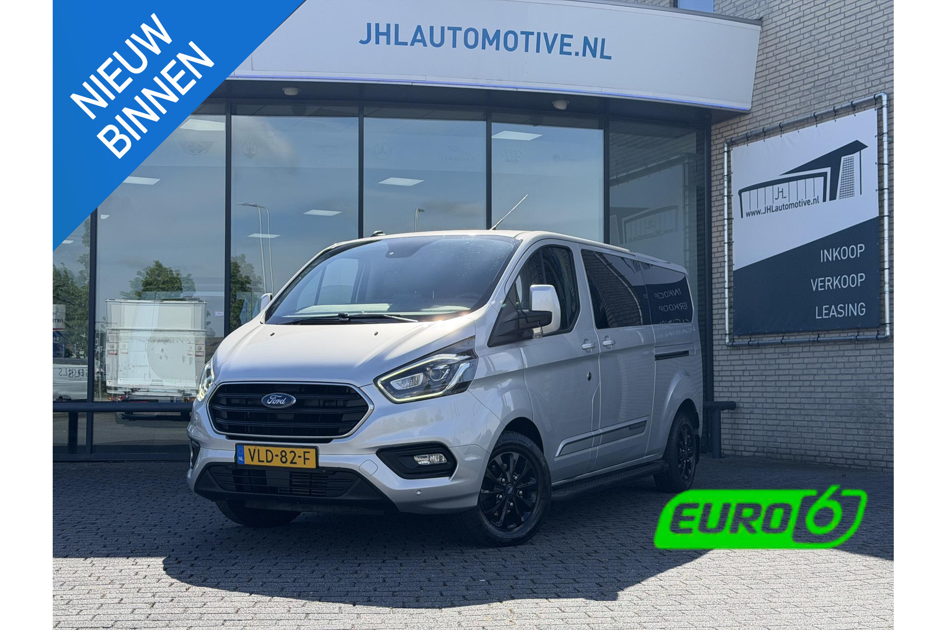 Ford Transit Custom 320 2.0 TDCI L2H1 DC*PLATINUM*AUTOM.*2XSCHUIF*HAAK